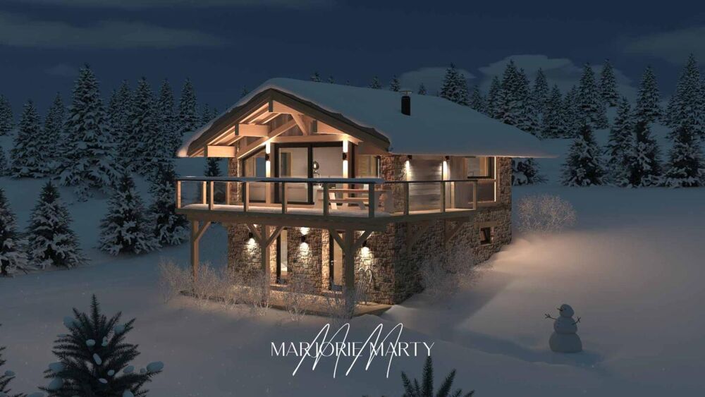 Chalet de prestige - 82 m2 - SAINT PIERRE DELS FORCATS - 553 480 HAI