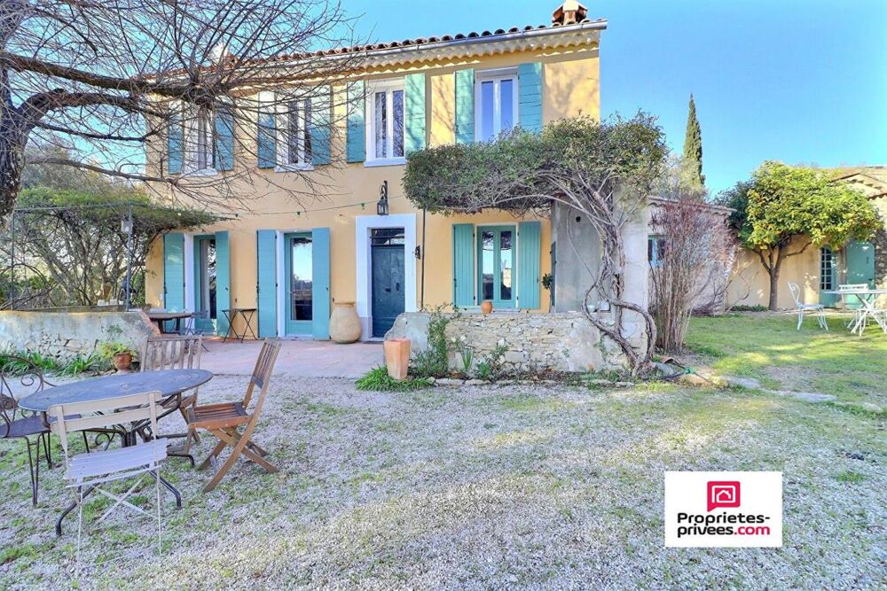 Mas Provençal 83330 - sur parcelle de 13 020 m2 avec vignes et Oliveraie