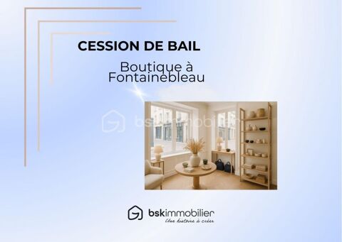 Boutique d'angle lumineuse  Fontainebleau centre 66000 77300 Fontainebleau