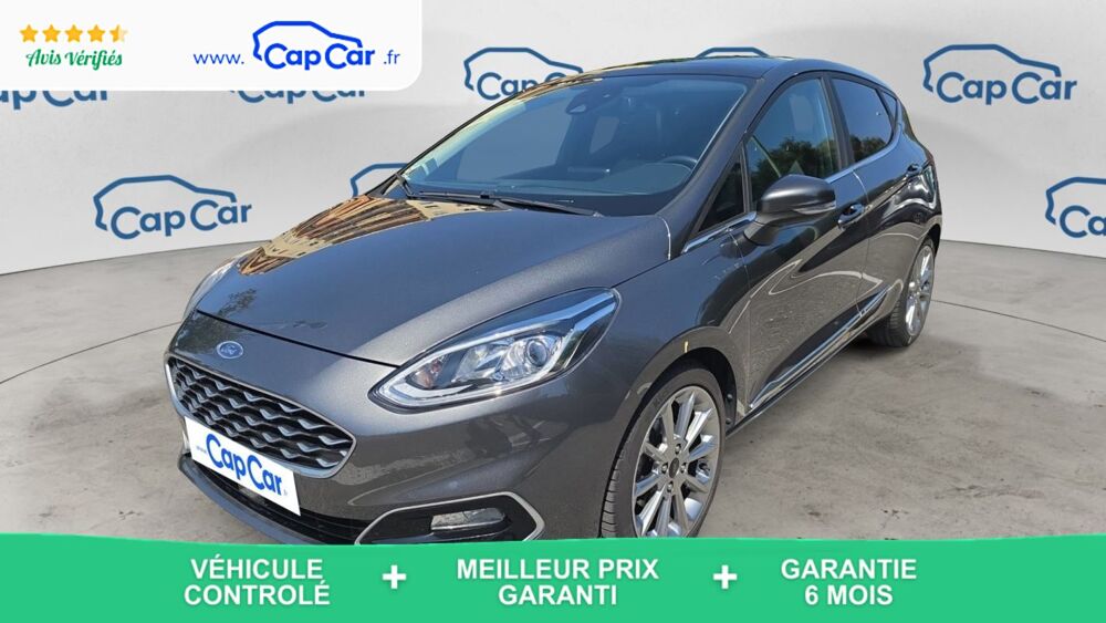 Fiesta VI 1.0 Ecoboost 125 Vignale - Entretien constructeur 2018 occasion 06110 Le Cannet
