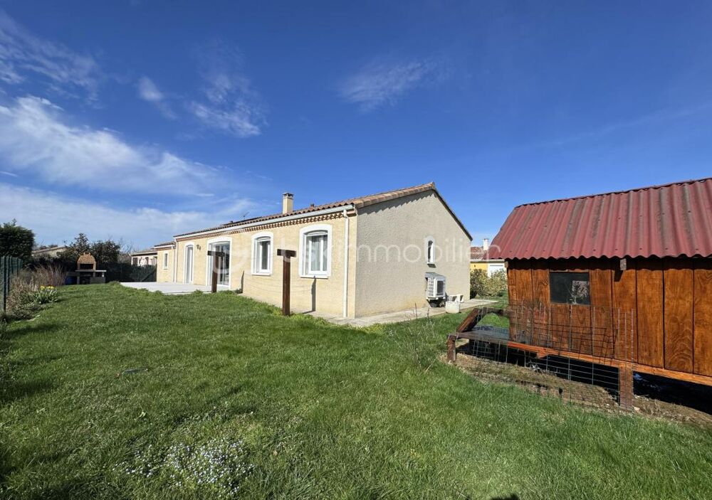 Vente Maison Plain-pied 112m2 habitables - 3 chambres et pièce annexe - garage - terrain 628m2 Labruguiere