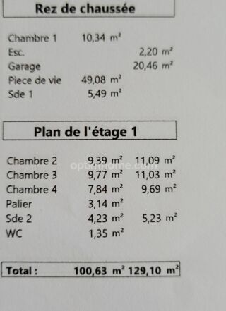  Maison  vendre 5 pices 100 m