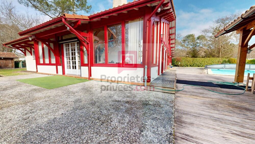 Vente Maison Belle Landaise de 201m², parc arboré, piscine Biscarrosse