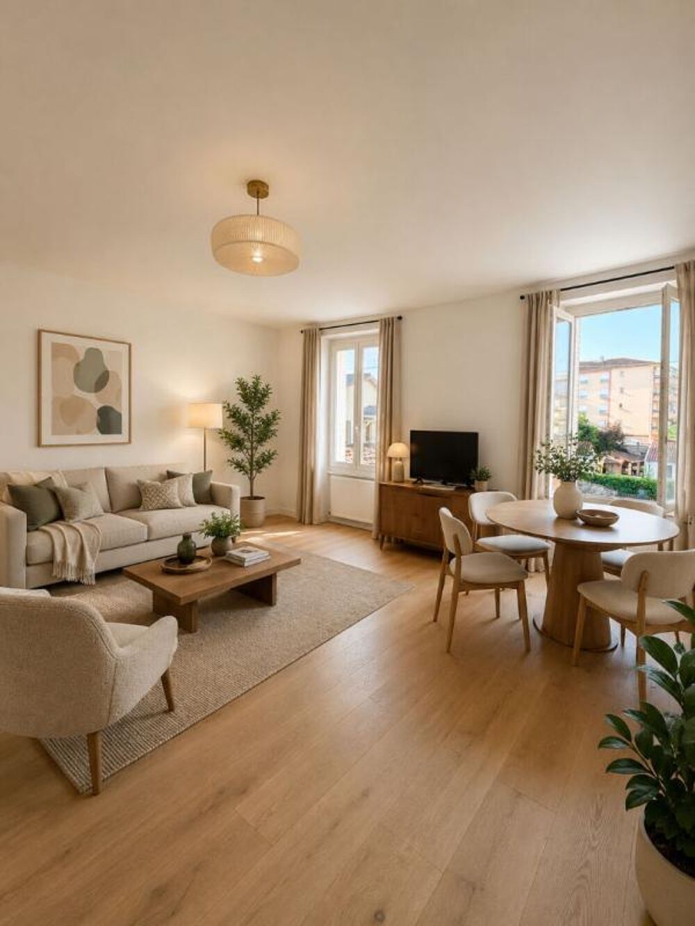 Appartement Montrond Les Bains 3 pièce(s) 80.760 m2