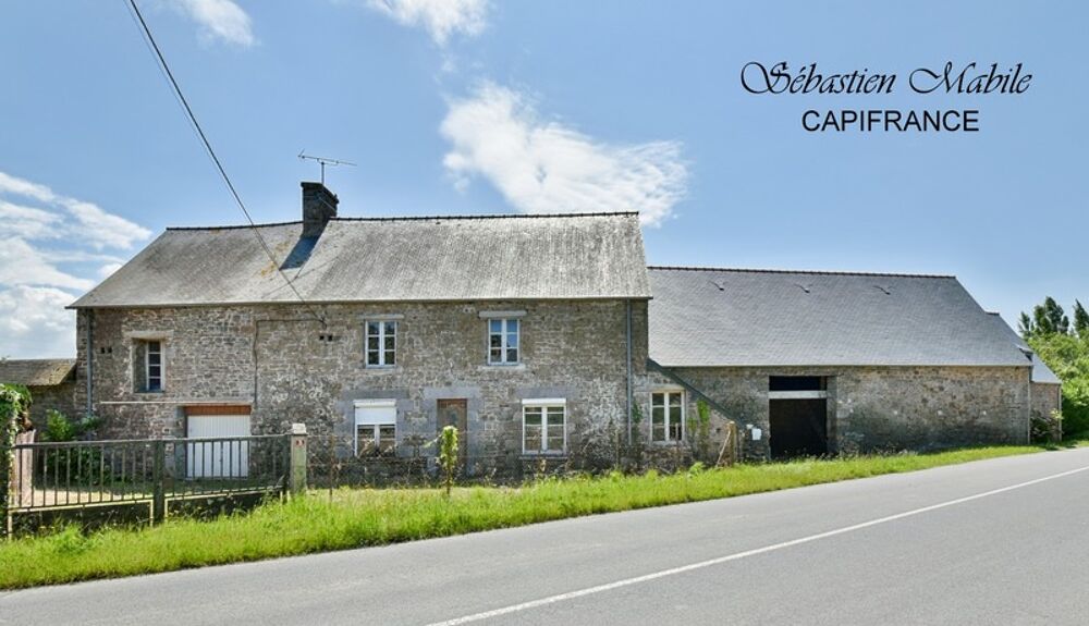 Dpt (35), à vendre ensemble immobilier à rénover - Baie du Mont Saint Michel - Saint Georges de Gréhaigne