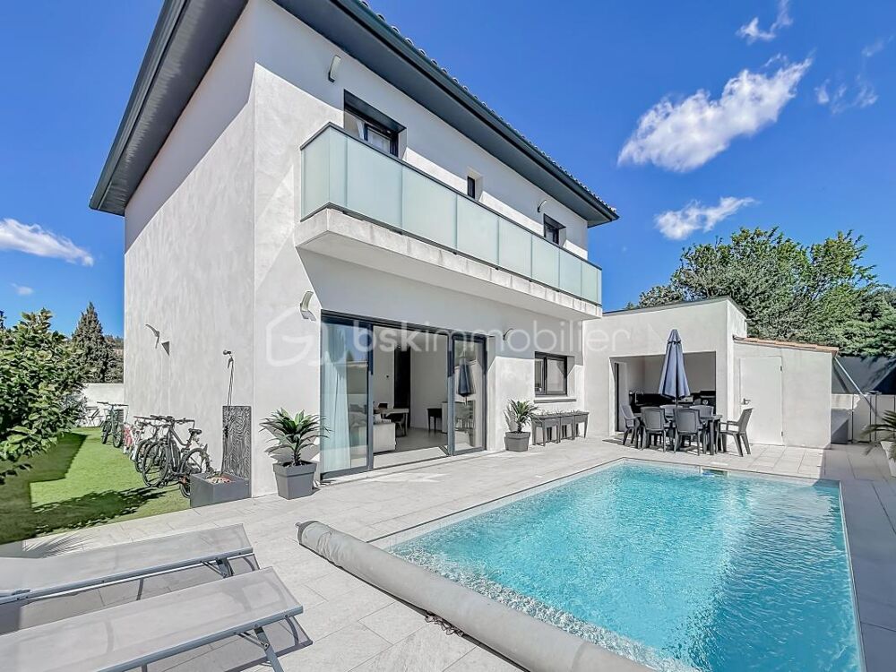 Vente Maison *** MAGNIFIQUE VILLA CONTEMPORAINE DE 131 m² AVEC GARAGE ET PISCINE À PIGNAN *** Pignan
