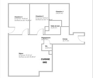  Appartement � vendre 4 pi�ces 86 m� Le perreux sur marne