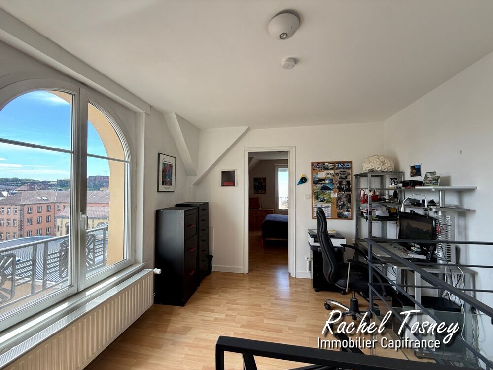 DUPLEX à vendre 4 pièces BELFORT (90) BALCON, et PLACE DE PARKING DANS COUR PRIVÉE !