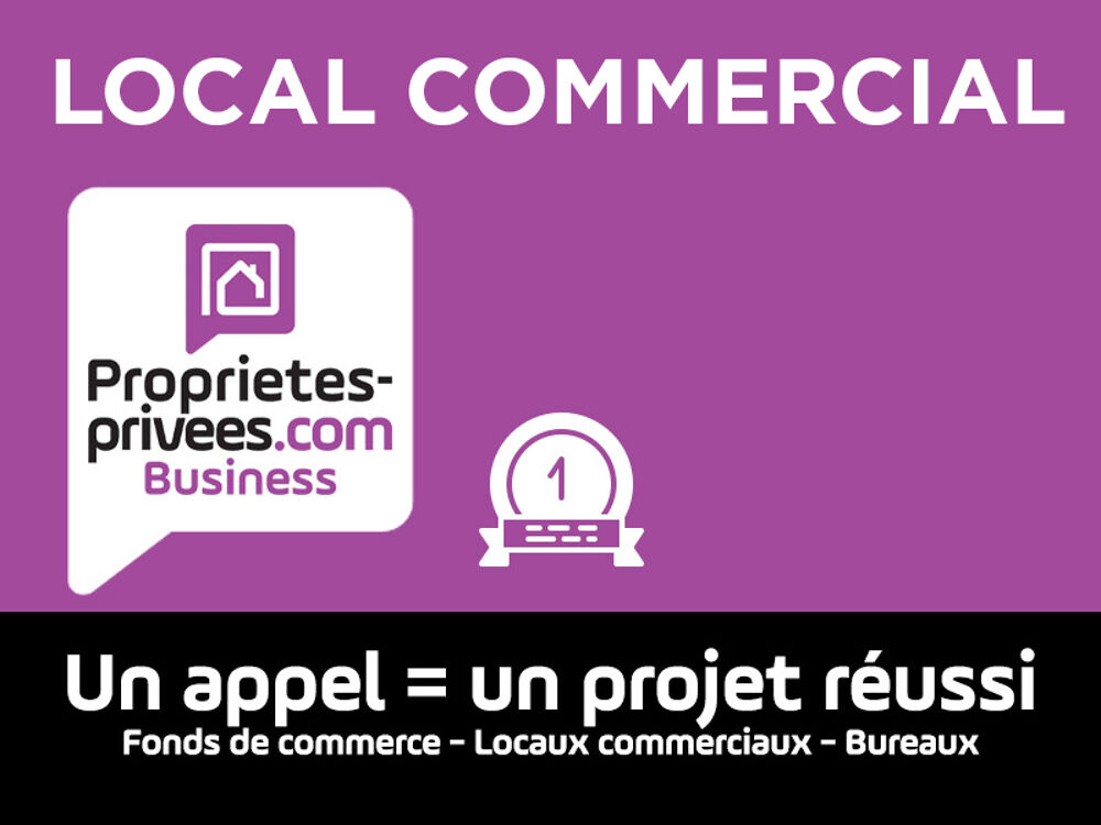   CHAMBERY - MURS COMMERCIAUX LIBRES, Local commercial 50m² 