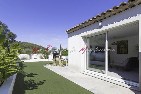   Maison de plain pied de 2016, 4 pices, 3 chambres, 81m2 avec garage  Pierrefeu Du Var Maison - 4 pice(s) - 81 m