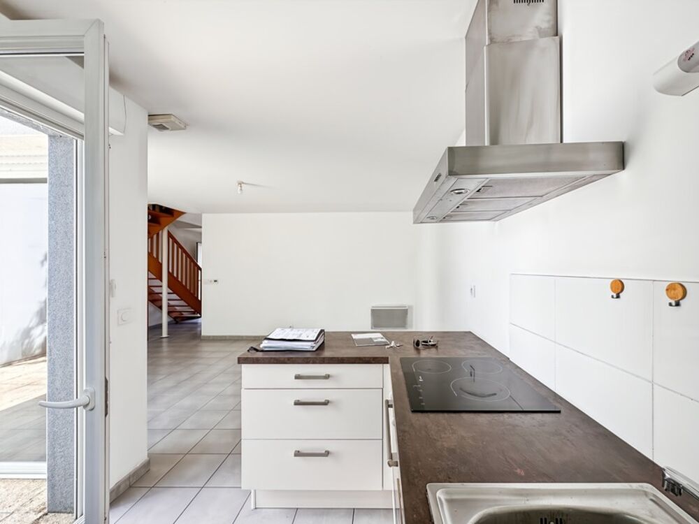 Maison Type 4 familiale lumineuse avec garage et jardin clos et intimiste située à Trélazé