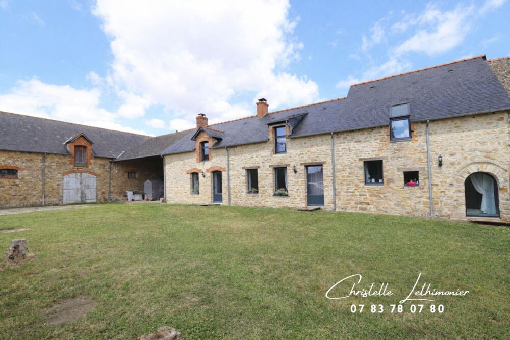 35890 LAILLÉ - Longère + Grange - 6 Pièces - 169 m2