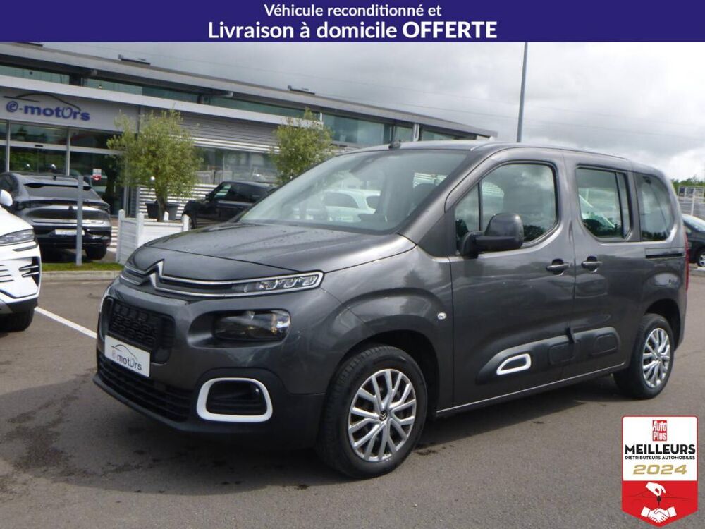 Berlingo Taille M BlueHDi 100 S&S BVM - Feel 2020 occasion 10150 Lavau