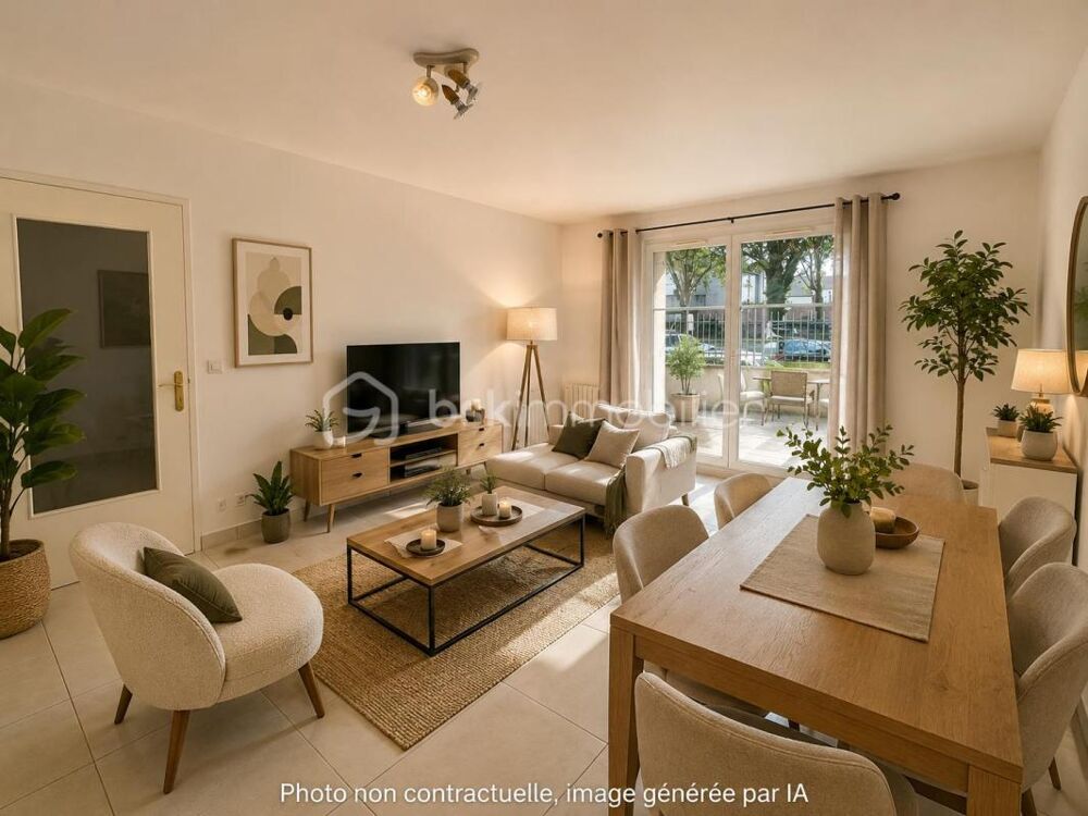 Vente Appartement MELUN – Un appartement comme une maison… avec jardin privatif et gare à pied Melun
