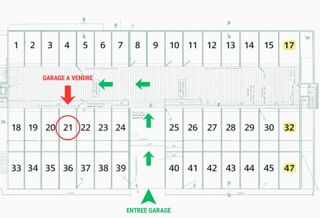  Parking / Garage � vendre 12 m�