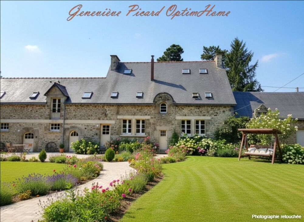 Vente Maison Grande maison de caractère à Pluméliau-Bieuzy avec piscine extérieure chauffée sur 6700 m2 de verdure Plumeliau