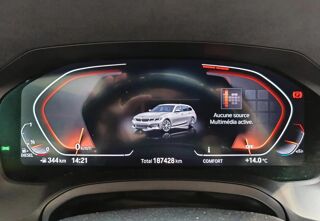 S&eacute;rie 3 Touring 330d sDrive 265 ch BVA8 Luxury 2020 occasion 35520 La Chapelle Des Fougeretz