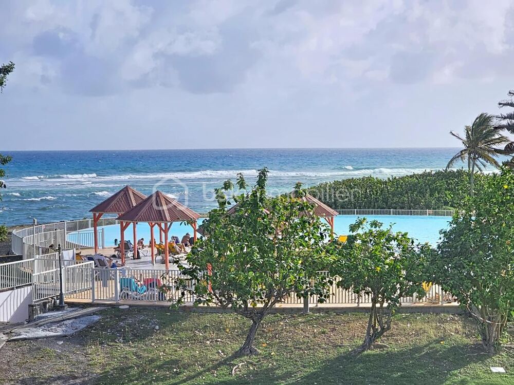 Vente Appartement Studio Anse des Rochers vue mer et piscine Saint francois