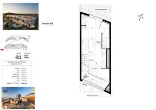  Appartement � vendre 2 pi�ces 53 m�