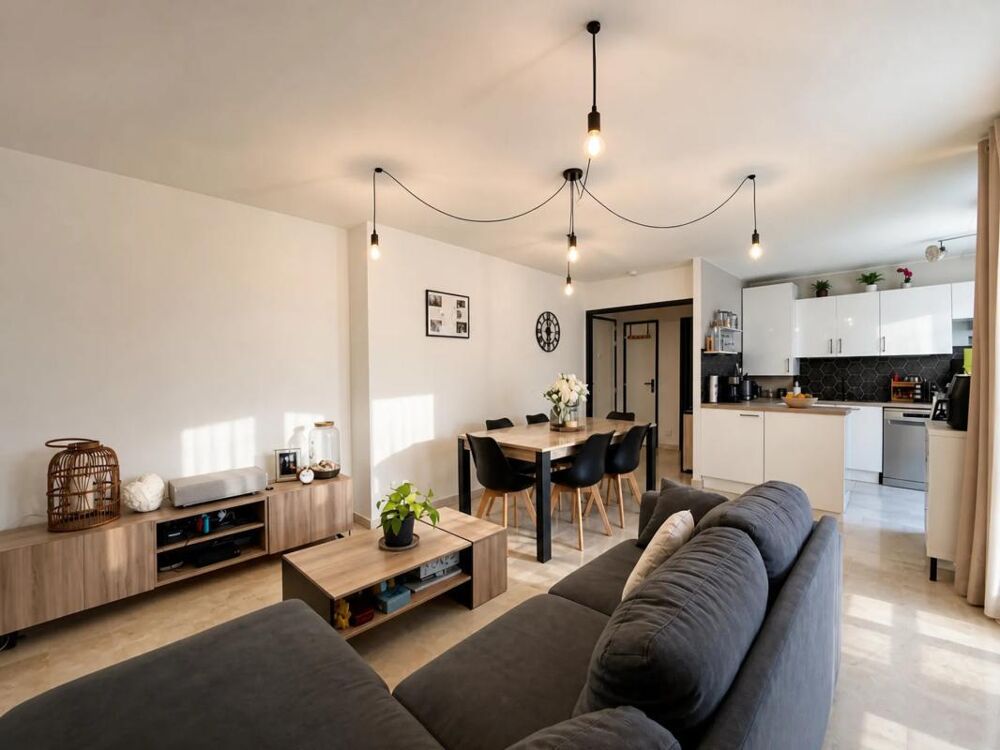 Vente Appartement VILLEURBANNE –T3 DE 64 M² – BALCON – GARAGE – CAVE – DOMOTIQUE Villeurbanne