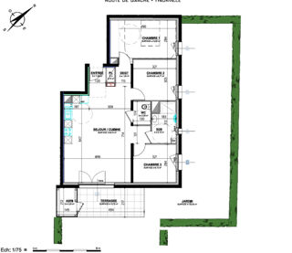  Appartement � vendre 4 pi�ces 80 m�