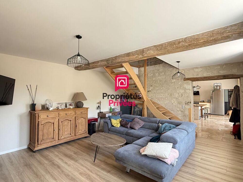 Vente Maison Maison Beaumont En Veron 5 pièce(s) 183 m2 Jardin dépendances Beaumont en veron
