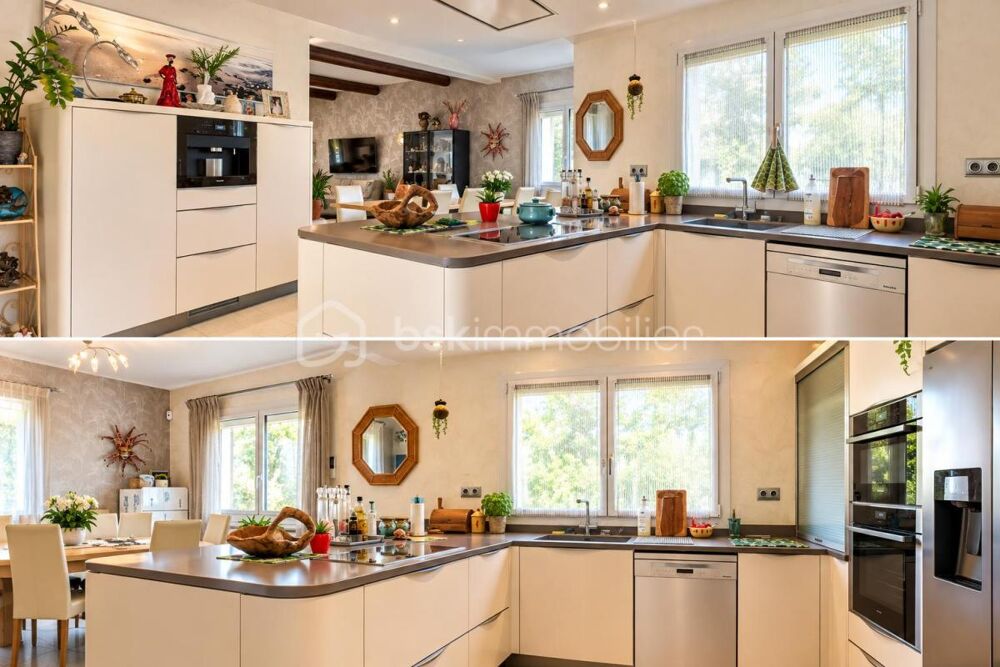 Vente Maison Maison familiale avec piscine et beaux volumes – 160 m² – Terrain 1 263 m² Bollene