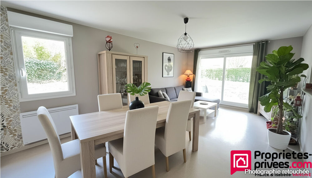 Appartement lumineux - 73m² - avec jardin privatif et stationnement ? Esprit maison