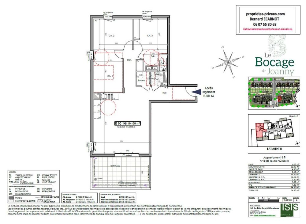 Vente Appartement CLAIX Appartement T4 - Terrasse 16,60m²  Dernière opportunité Claix