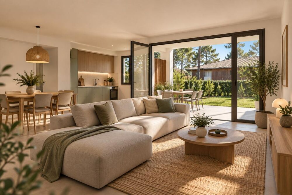 *T4 AVEC GRAND JARDIN  CLIMATISATION - 3 CHAMBRES  2 PARKINGS