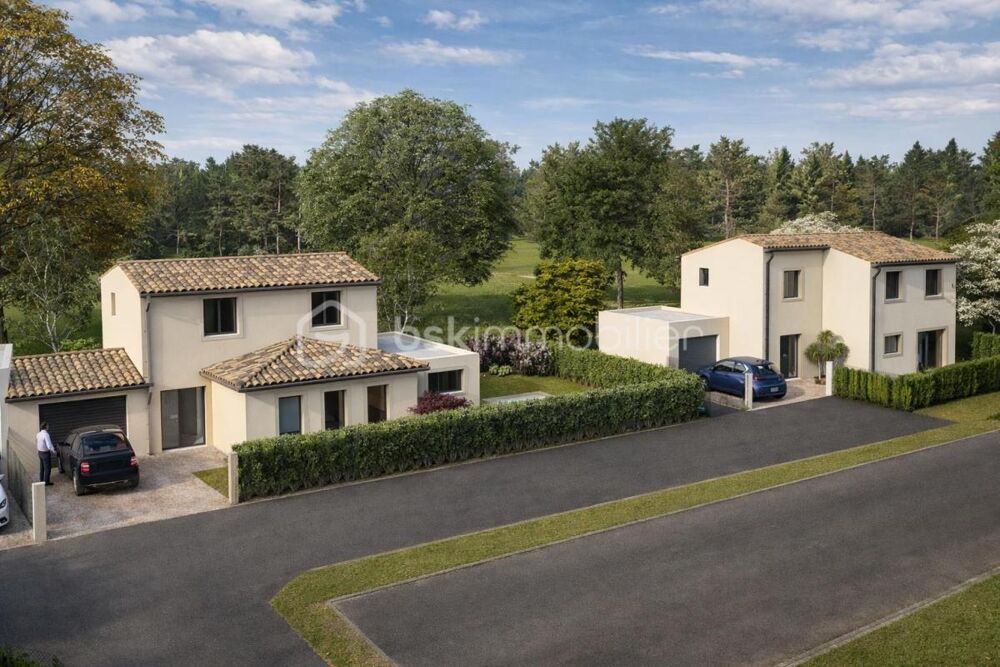 Vente Terrain Le Clos Du Moulinas -Projet Immobilier de 5 lots viabilisés - Rochefort Du Gard (30650) - Lot N°5 à vendre 360 M2 , Piscinable , Rochefort du gard
