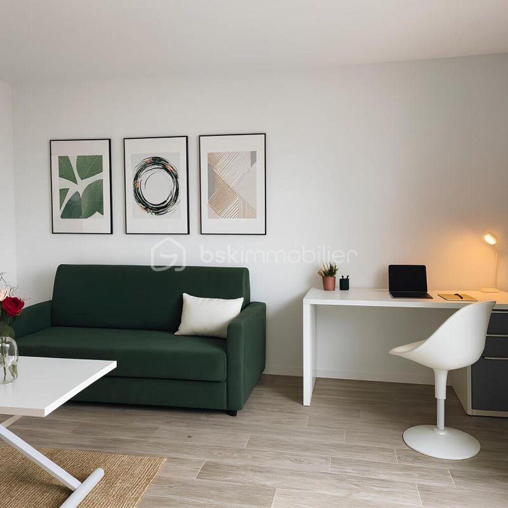 Vente Appartement ? IDÉAL INVESTISSEUR – STUDIO MEUBLÉ EN RÉSIDENCE ÉTUDIANTE – PETIT-QUEVILLY ? Le petit quevilly