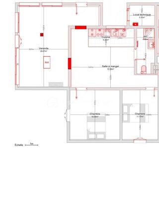  Maison � vendre 3 pi�ces 85 m�