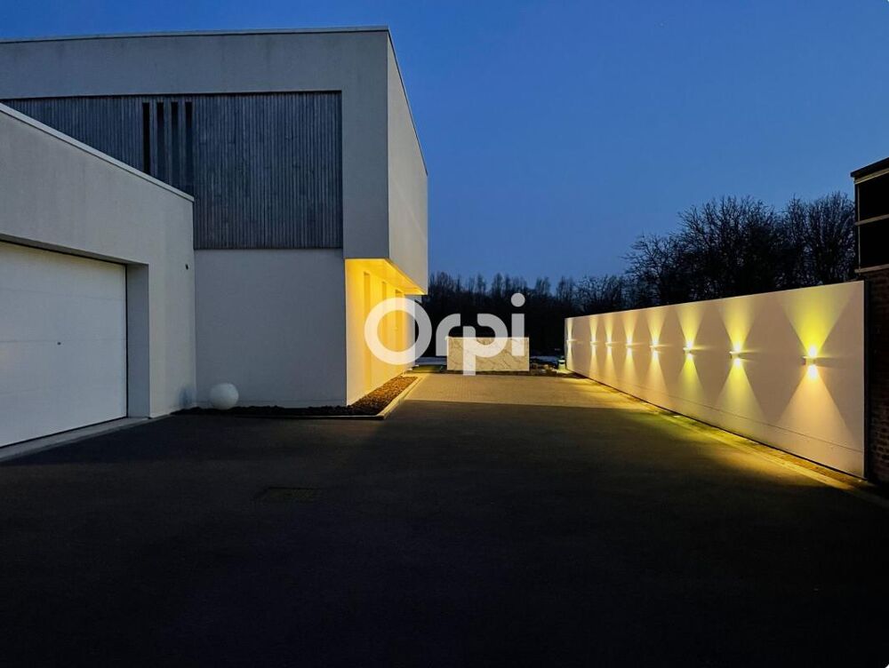 En campagne prisée de Douai  Architecture contemporaine, volumes et discrétion