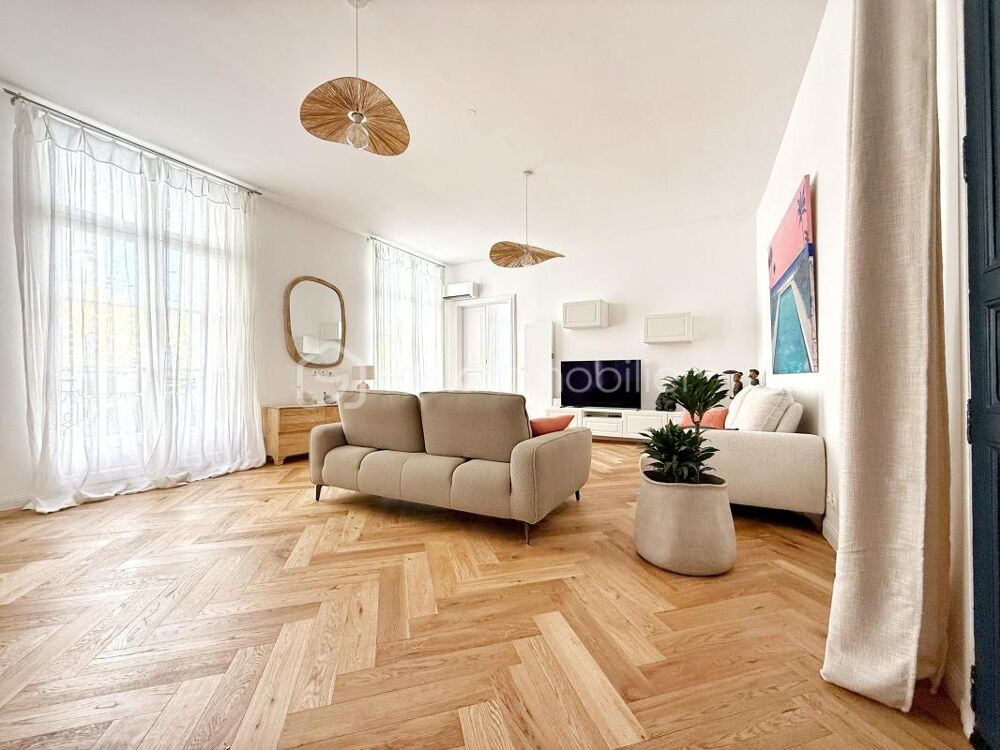 Vente Appartement BÉZIERS – QUARTIER HISTORIQUE – APPARTEMENT T3 DE 105 m² – RÉNOVATION DE QUALITÉ – CAVE Beziers