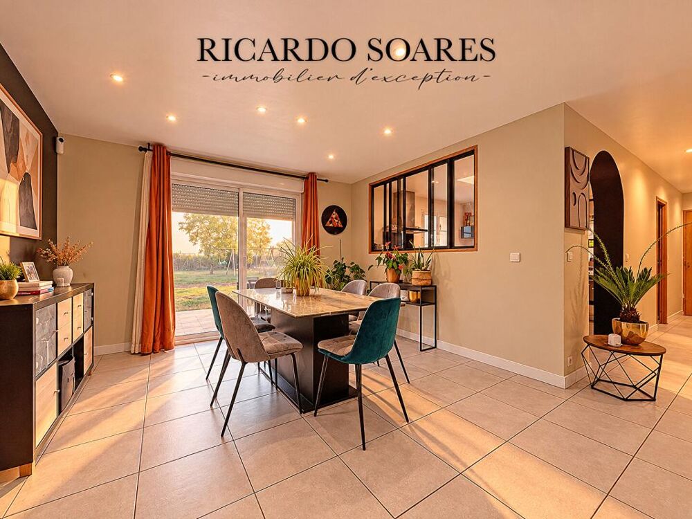 Vente Maison 60700 PONT-SAINTE-MAXENCE (SARRON) - MAISON FAMILIALE 7 PIÈCES / 157 M2 AU SOL / 5 CHAMBRES / DOUBLE GARAGE / TERRAIN 876 M² Pont sainte maxence