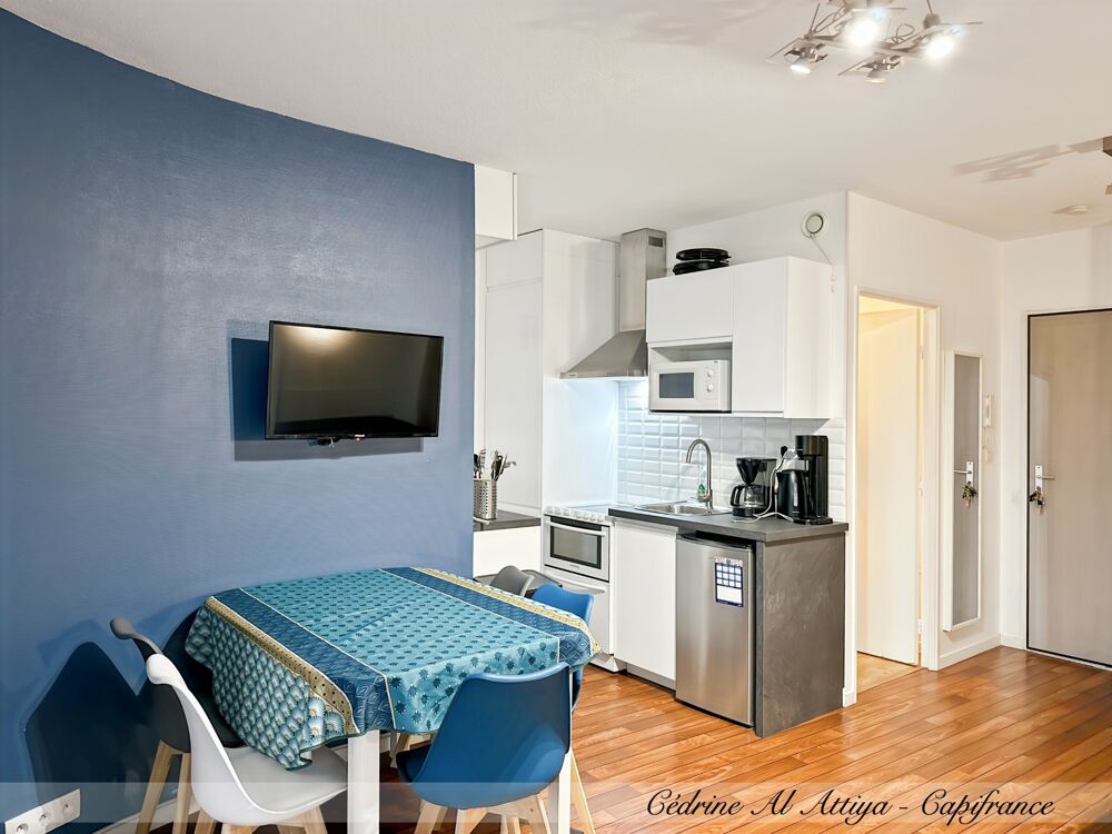 Vente Appartement Studio à vendre meublé de 27m2, La Rochelle, balcon, parking et local à vélos La rochelle