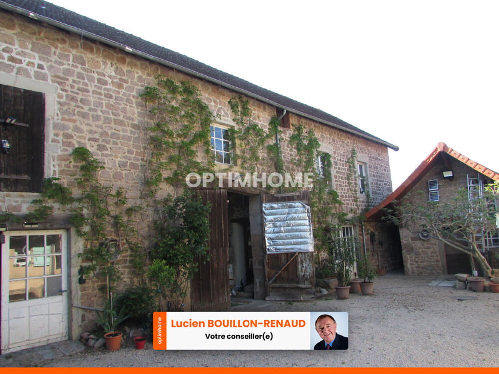 Maison à vendre 5 pièces VEROSVRES (71) entre CHAROLLES et MACON