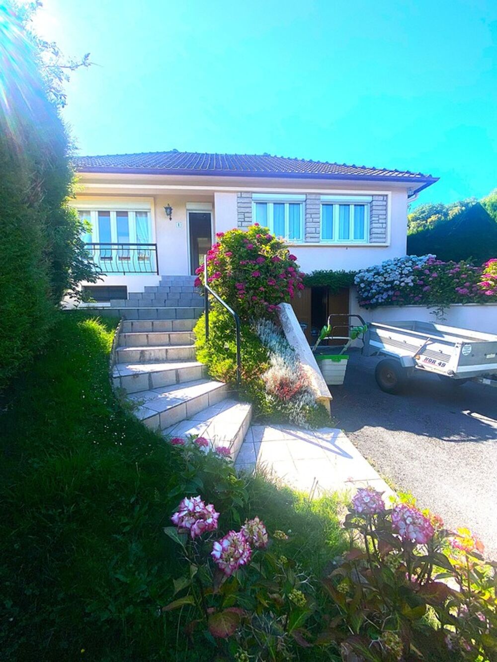 Vente Maison Pavillon de plain-pied sur sous-sol complet - Incheville Incheville