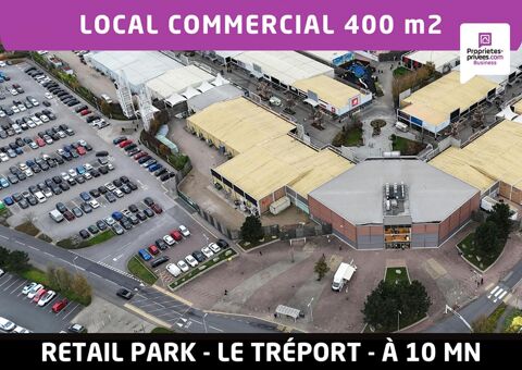 secteur Le Tr&eacute;port - Local commercial de 400 m&sup2; situ&eacute; en zone commerciale 3400 76470 Le treport