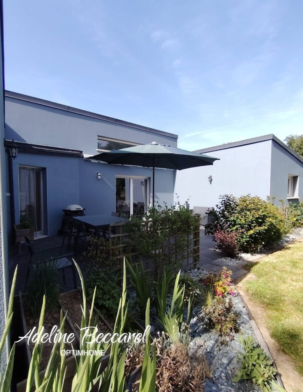 Vente Maison BEIGNON – Maison plain-pied contemporaine 153 m² – 4 ch – DPE B – Terrain 1380 m² avec Carport et Atelier Beignon