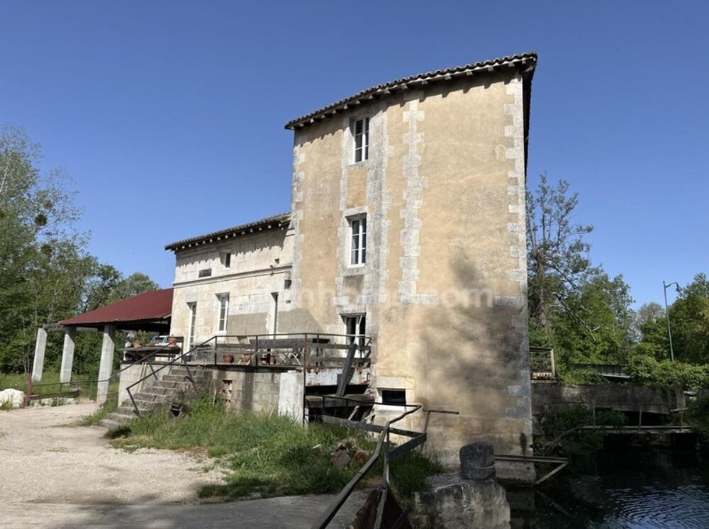MOULIN D'EXCEPTION SUR LA CHARENTE - JOYAU PATRIMONIAL AUX PORTES D'ANGOULEME - VINDELLE (16)
