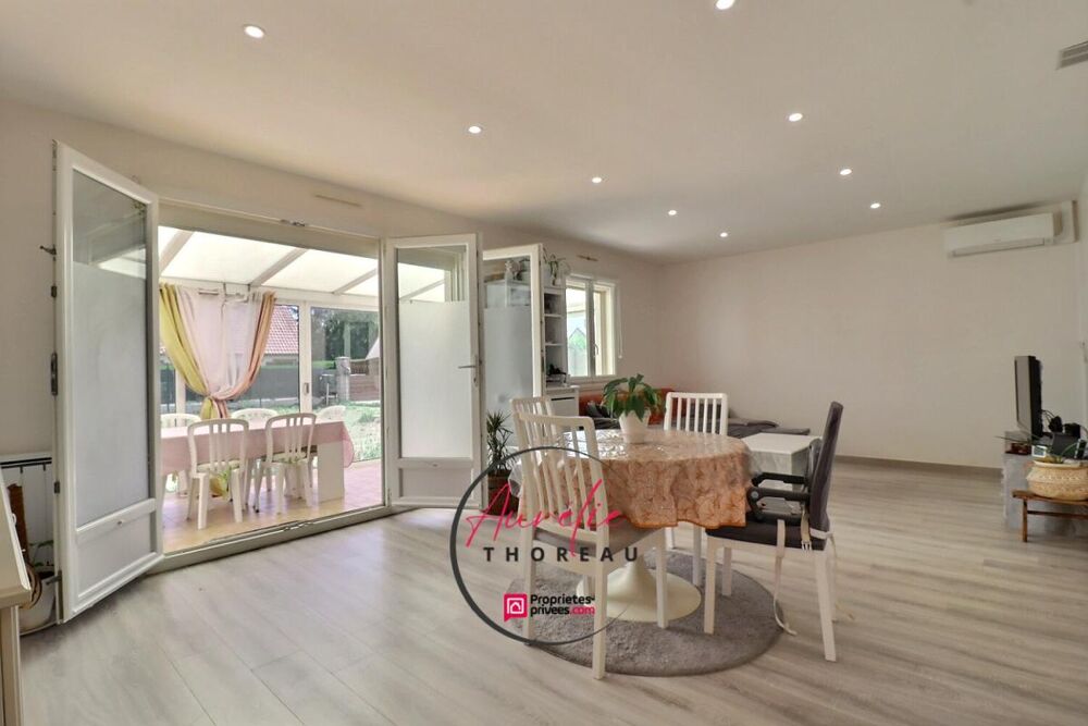 maison de plain pied, 3 chambres, terrain clos