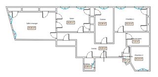  Appartement  vendre 5 pices 122 m