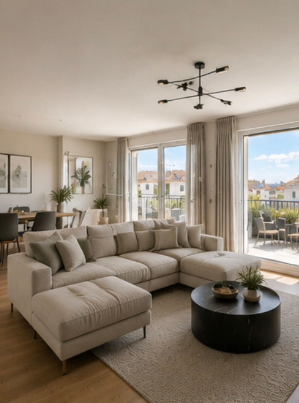 Vente Appartement Superbe T5 avec terrasse exceptionnelle de 31 m² et 2 parkings – À deux pas du marché et du RER B Cachan Cachan