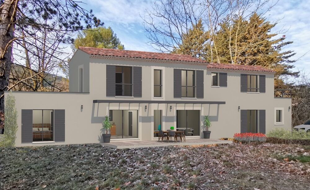 Vente Terrain Cabriès - vente terrain à bâtir de 2300 m2, avec PC accordé et purgé de tout recours pour 2 villas individuelles Cabries