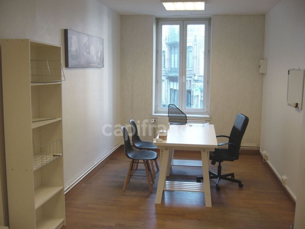   Local/bureau à louer ROUBAIX (59)Bureau meublé 22 m2 Hôtel de ville Roubaix- Zone franche 