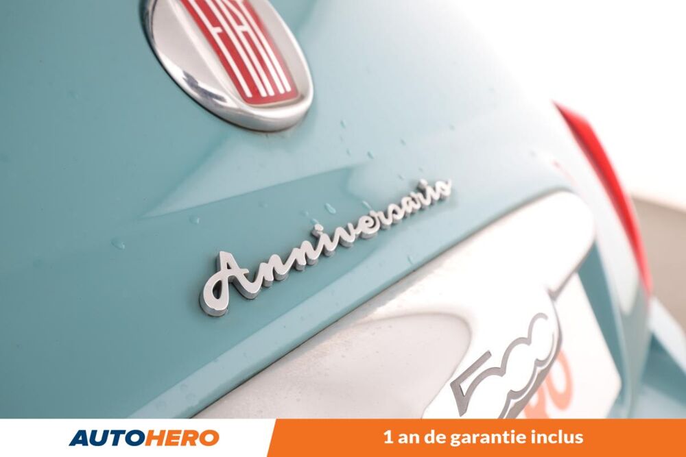 500 1.2 Anniversario 69 ch 2017 occasion 92130 Issy-les-Moulineaux