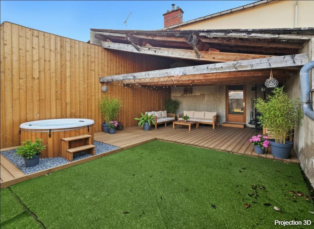 AGREABLE MAISON DE CARACTERE +TERRASSE + GARAGE