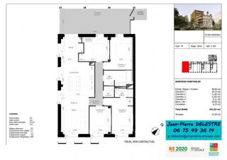  Appartement � vendre 5 pi�ces 101 m�